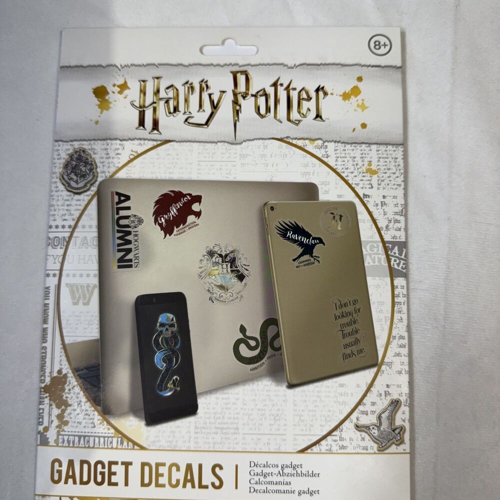 Official Wizarding World of Harry Potter‎ Gadget Decals Premium Stickers NEW